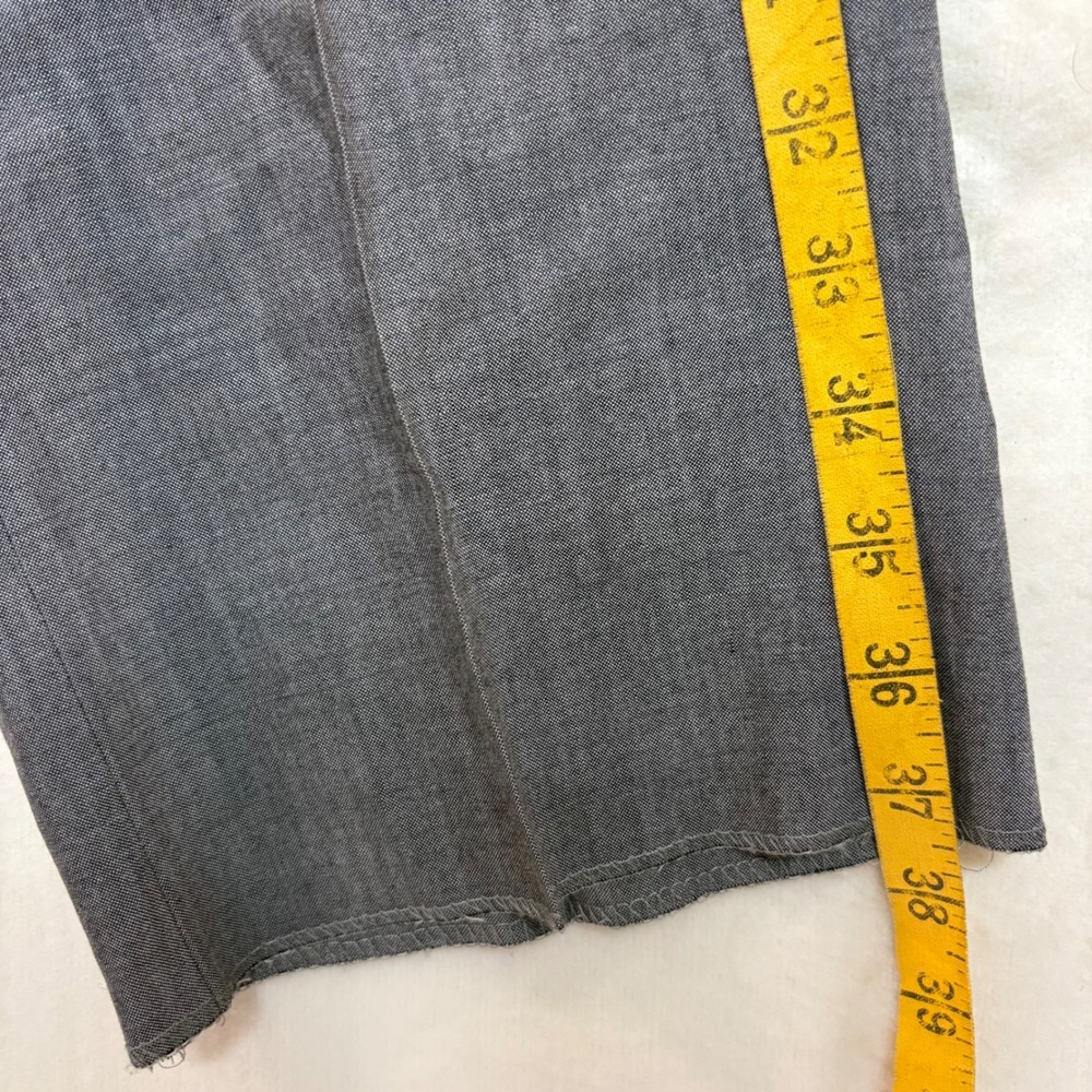 Pronto Uomo Mens Gray 100% Wool Flat Front Modern Fit Dress Pants Size 38 NEW - Picture 7 of 9
